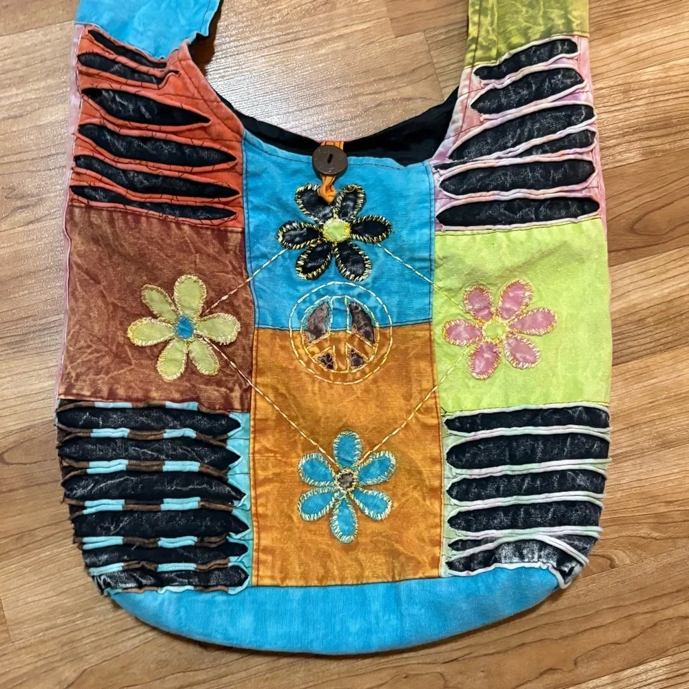 BOHO HIPPIE SLING BAG BEACH SHOULDER FESTIVAL HOBO